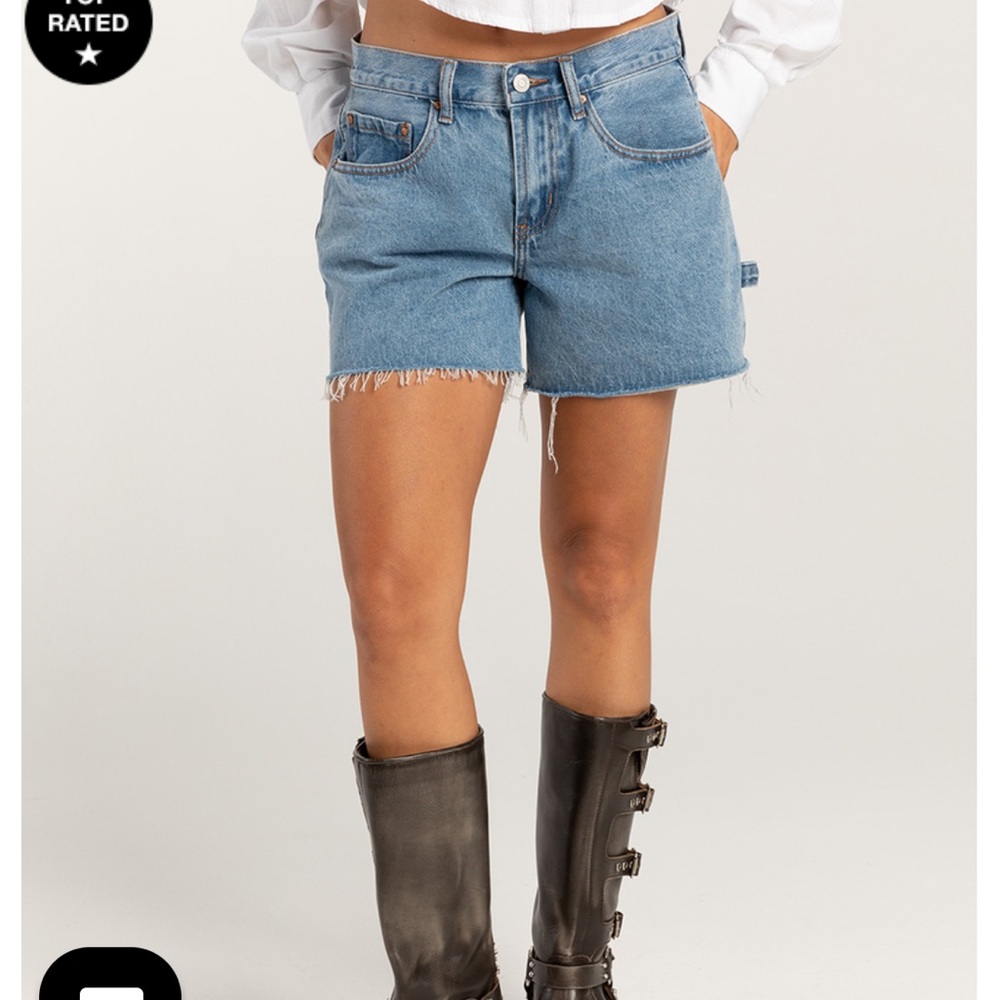 RSQ Women's Low Rise Baggy Carpenter Shorts